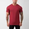 Customized 95%cotton 5%spandex muscle t shirt - Image 2