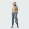 custom womens cropped long sleeve t-shirt manufacture - Image 6