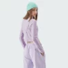 high neck long sleeve crop top t shirt wholesale - Image 4