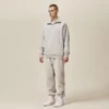 Unisex heavyweight fleece oversized quater zip up pullover wholesale - Image 15
