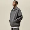 Unisex heavyweight fleece oversized quater zip up pullover wholesale - Image 7