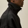 Unisex heavyweight fleece oversized quater zip up pullover wholesale - Image 4