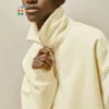 Unisex heavyweight fleece oversized quater zip up pullover wholesale - Image 21