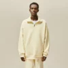 Unisex heavyweight fleece oversized quater zip up pullover wholesale - Image 17