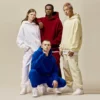 Unisex loose fit tracksuit wholesale - Image 2