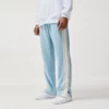 Unisex zipper up polyester tracksuit set with side tapes - Image 11