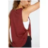 Quick dry women tank top with side twist knot - Image 3