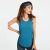 Womens quick dry tank top with side twist knot - Image 9