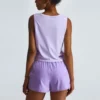 Woman custom cropped gym tank top wholesale China - Image 6