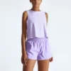 Woman custom cropped gym tank top wholesale China - Image 4