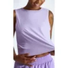 Woman custom cropped gym tank top wholesale China - Image 8