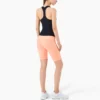 Woman activewear racer back tank top with custom logo - Image 9