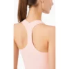 Woman activewear racer back tank top with custom logo - Image 5