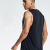 Mens polyester mesh tank top wholesale - Image 4