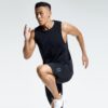 Mens polyester mesh tank top wholesale - Image 6
