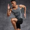 Custom fitness stringer vest for man - Image 5