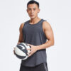 Longline curved hem stringer tank top bulk sale - Image 7