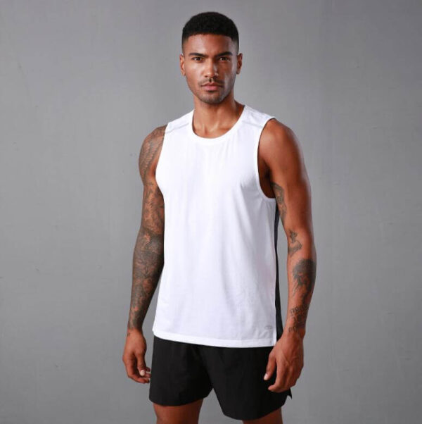 Customized logo running tank top