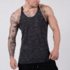 Mens slub fitness stringer vest wholesale - Image 6