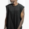 Gym tank top men sleeveless shirt wholesale - Image 4