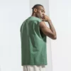 Gym tank top men sleeveless shirt wholesale - Image 10