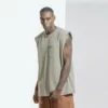 Gym tank top men sleeveless shirt wholesale - Image 8