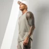 Custom logo gym tank top for bodybuilding - Image 3