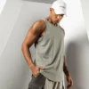 Custom logo gym tank top for bodybuilding - Image 5