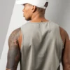 Custom logo gym tank top for bodybuilding - Image 4