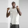 Distressed mens gym vest stringer singlet bulk sale - Image 2