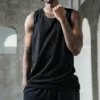 Distressed mens gym vest stringer singlet bulk sale - Image 7