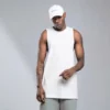 100%cotton mens athletic gym tank top wholesale - Image 7
