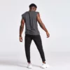 men athletic tank top with your design - Image 4
