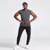 men athletic tank top with your design - Image 3