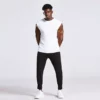 men athletic tank top with your design - Image 10