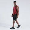 Custom maroon men workout tank top gym - Image 3