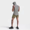Mens workout tank top with hood wholesale - Image 3