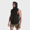 Mens workout tank top with hood wholesale - Image 9