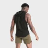 Mens workout tank top with hood wholesale - Image 10