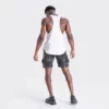 Custom logo plain blank white stringer tank top - Image 4