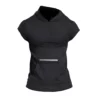 Workout cap sleeve gym hoodie - Image 7