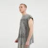 Custom aisley printing mens tank top - Image 4