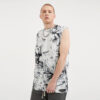Tie dye distressed tank top for man - Image 2