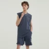 Custom design mens vintage tank top wholesale - Image 3