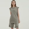 Private label womens longline tank top for sale - Image 2