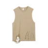 Unisex bulk tank top with rips - Image 2
