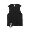 Unisex bulk tank top with rips - Image 4